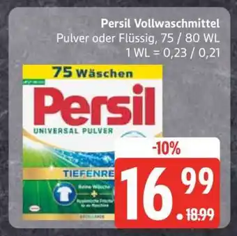 Edeka Persil Vollwaschmittel Angebot