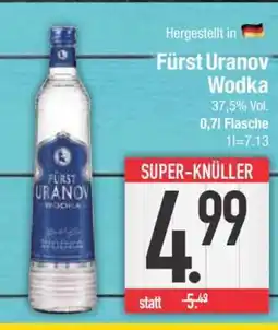 Edeka Fürst Uranov Wodka Angebot