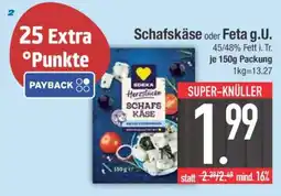 Edeka Schafskäse oder Feta g.U Angebot