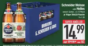 Edeka Schneider Weisse oder Helles Angebot