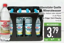 Edeka Abenstaler Quelle Mineralwasser Angebot