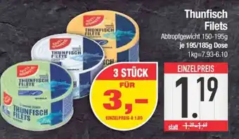 Edeka Thunfisch- Filets Angebot