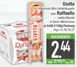 Edeka Giotto oder Raffaello Angebot