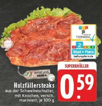Edeka Holzfällersteaks Angebot