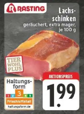 Edeka Rasting Lachsschinken Angebot