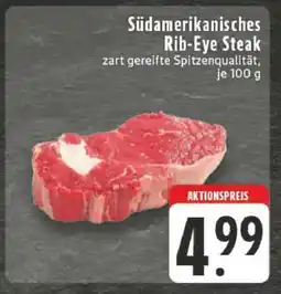 Edeka Südamerikanisches Rib-Eye Steak Angebot