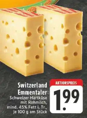 Edeka Switzerland Emmentaler Angebot
