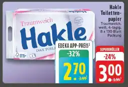 Edeka Hakle Toilettenpapier Angebot
