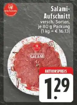 Edeka Salami Aufschnitt Angebot