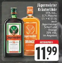Edeka Jägermeister Kräuterlikör Angebot