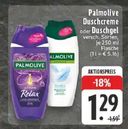 Edeka Palmolive Duschcreme oder Duschgel Angebot
