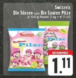 Edeka Swizzels Die Süssen oder Die Sauren Pilze Angebot