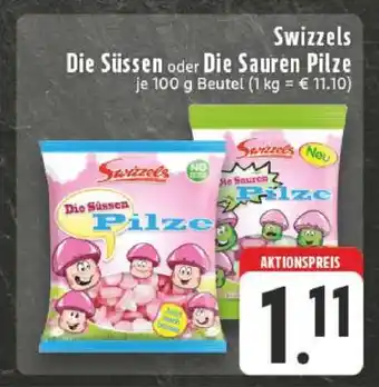 Edeka Swizzels Die Süssen oder Die Sauren Pilze Angebot
