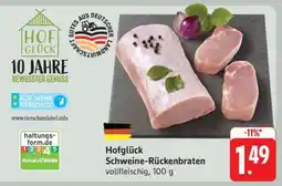Edeka Hofglück Schweine-Rückenbraten Angebot