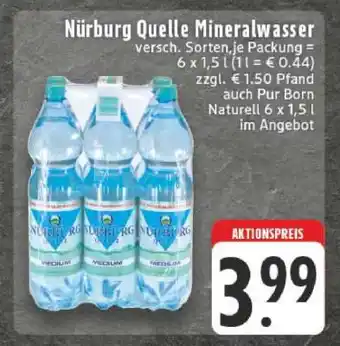 Edeka Nürburg Quelle Mineralwasser Angebot