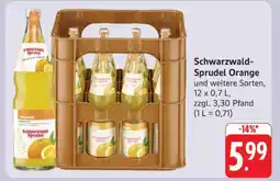Edeka Schwarzwald-Sprudel Orange Angebot