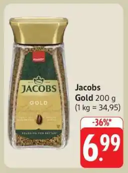Edeka Jacobs Gold 200 g Angebot