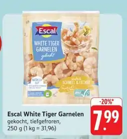 Edeka Escal White Tiger Garnelen Angebot