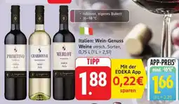 Edeka Italien: Wein-Genuss Angebot