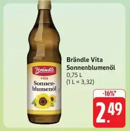Edeka Brändle Vita Sonnenblumenöl Angebot