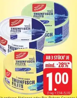 Edeka Thunfisch- Filets Angebot