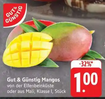 Edeka Gut & Günstig Mangos Angebot