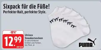 Edeka Unisex Sneakersocken Angebot