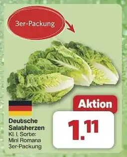 Famila Nord Ost Deutsche Salatherzen Angebot