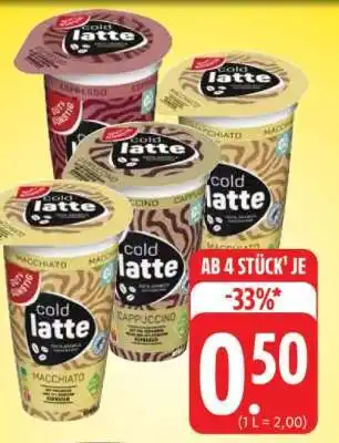 Edeka Cold Latte Angebot