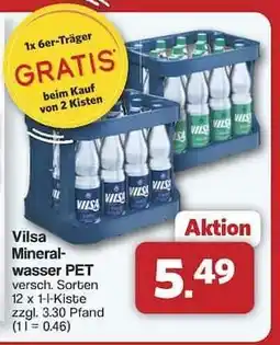 Famila Nord Ost Vilsa Mineralwasser PET Angebot