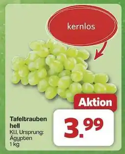 Famila Nord Ost Tafeltrauben hell Angebot