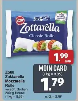 Famila Nord Ost Zott Zottarella Mozzarella-Rolle Angebot