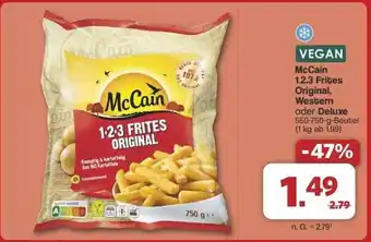 Famila Nord Ost McCain 1.2.3 Frites Original, Western oder Deluxe Angebot