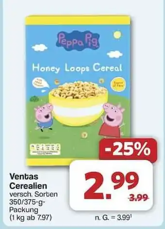 Famila Nord Ost Peppa Pig Honey Loops Cereal Angebot