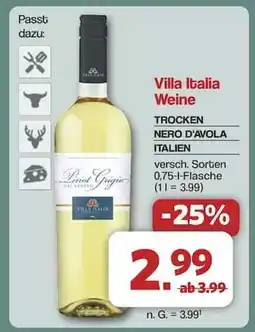 Famila Nord Ost Villa Italia Weine Angebot