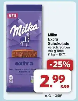 Famila Nord Ost Milka Extra Schokolade Angebot