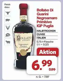 Famila Nord Ost Bollato Di Guarini Negroamaro Primitivo IGP Puglia Angebot