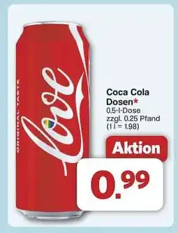 Famila Nord Ost Coca Cola Dosen Angebot