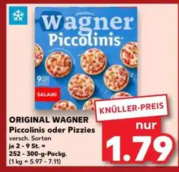 Kaufland ORIGINAL WAGNER Piccolinis oder Pizzies Angebot