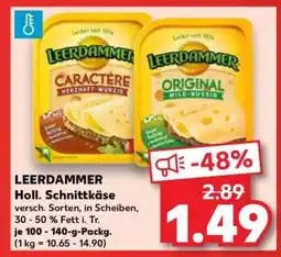 Kaufland LEERDAMMER Holl. Schnittkäse Angebot