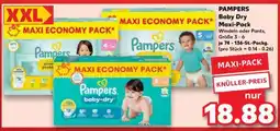 Kaufland Pampers baby-dry Maxi Pack Angebot