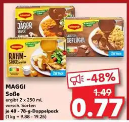 Kaufland MAGGI Soße Angebot