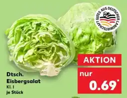 Kaufland Dtsch. Eisbergsalat Angebot