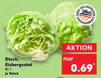 Kaufland Dtsch. Eisbergsalat Angebot