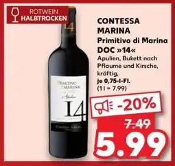 Kaufland CONTESSA MARINA Primitivo di Marina DOC 14 Angebot
