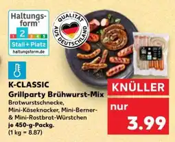 Kaufland K-CLASSIC Grillparty Brühwurst-Mix Angebot