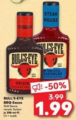 Kaufland BULL'S EYE BBQ-Sauce Angebot