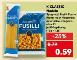 Kaufland K-CLASSIC Nudeln Angebot