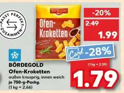 Kaufland BÖRDEGOLD Ofen- Kroketten Angebot