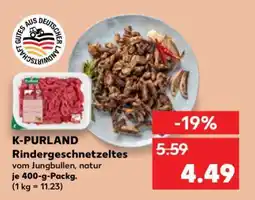 Kaufland K-PURLAND Rindergeschnetzeltes Angebot